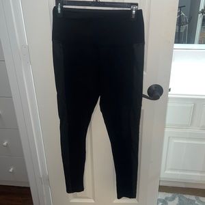 Lysse Leggings With leather